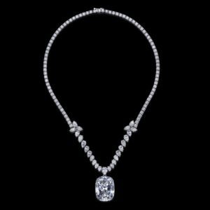 Exquisite 50 Carat D VS1 Diamond Necklace